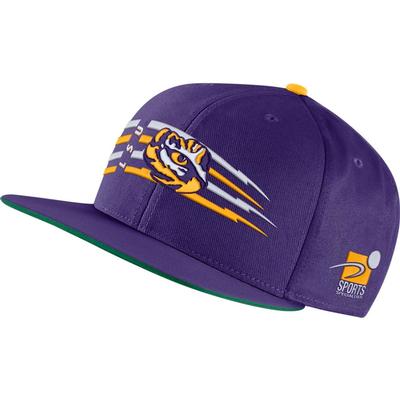 LSU Nike Men's Sports Specialties Pro Flatbrim Hat