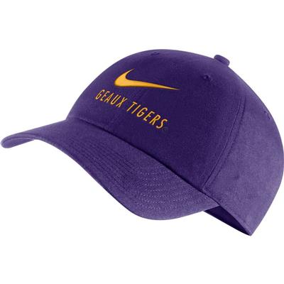 LSU Nike Men's H86 'Geaux Tigers' Adjustable Hat