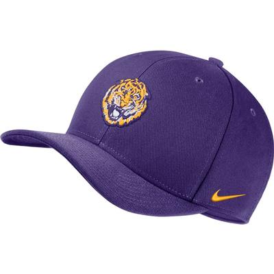 LSU Nike Men's Vault Dry C99 Swoosh Flex Hat
