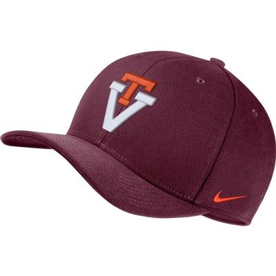 Virginia Tech Nike Men's Vault Dry C99 Swoosh Flex Hat