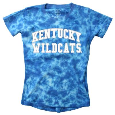Kentucky Youth Girls Tie Dye Short Sleeve Tee