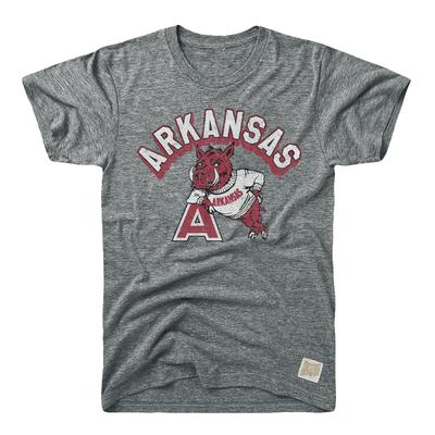 Arkansas Retro Brand Arch Triblend Tee