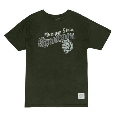 Michigan State Retro Brand Slub Tee