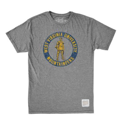 West Virginia Retro Brand Circle Mountaineer Tee