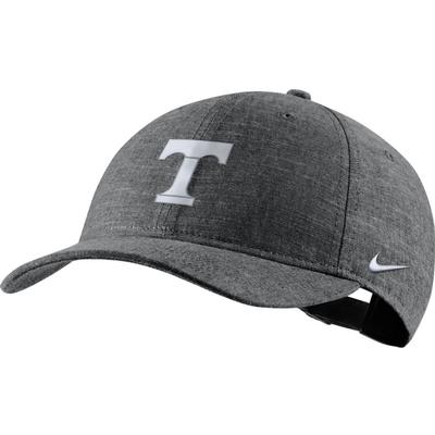 Tennessee Nike Men's L91 Black Chambray Adjustable Hat