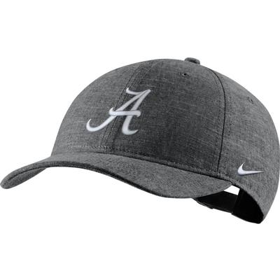 Alabama Nike Men's L91 Black Chambray Adjustable Hat