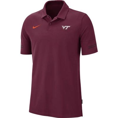 Virginia Tech Nike Men's Flex Coach's Polo