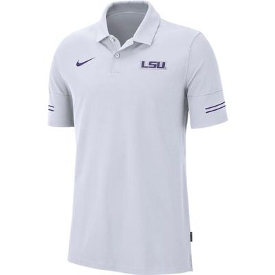 LSU Nike Men's Flex Coach's Polo