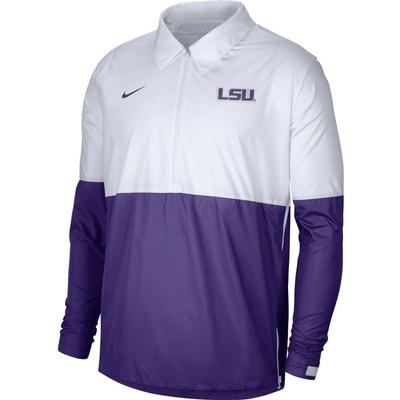 LSU Nike Men's Lightweight Coach Jacket