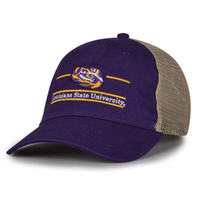 LSU Purple Bar Mesh Hat