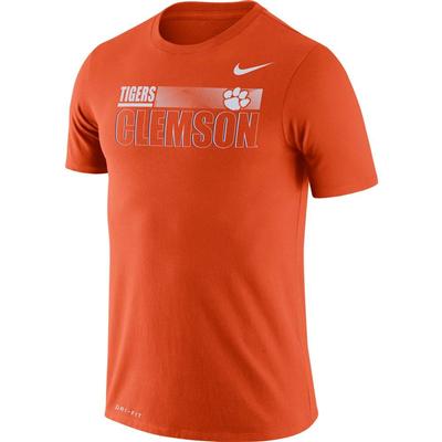 Clemson Nike Men's Legend Team Issued Short Sleeve Tee