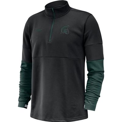 Michigan State Nike Men's Therma Half Zip Top