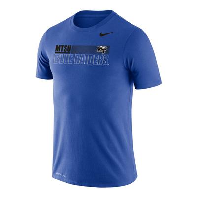 MTSU Nike Men's Legend Sideline Short Sleeve Tee