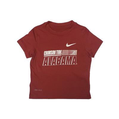 Alabama Nike Toddler Sideline Legend Dri-Fit Tee