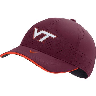 Virginia Tech Nike Men's Sideline Aero C99 Swooshflex Hat
