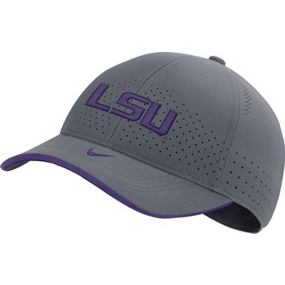 LSU Nike Men's Sideline Aero C99 Swooshflex Hat