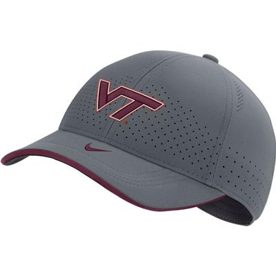Virginia Tech Nike Men's Sideline Aero L91 Adjustable Hat