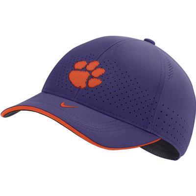 Clemson Nike Men's Sideline Aero L91 Adjustable Hat