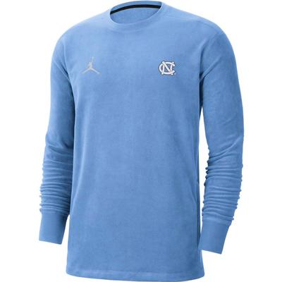 UNC Men's Nike Jordan Brand Coaches Crew Top