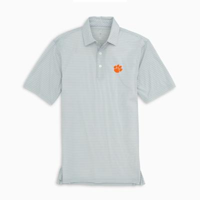 Clemson Southern Tide Men's Brrr Driver Stripe Polo