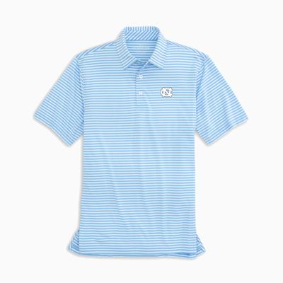 UNC Southern Tide Men's Driver Stripe Polo
