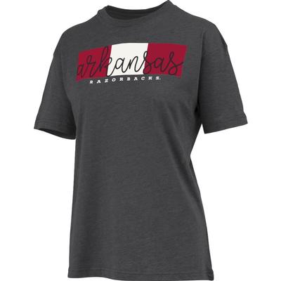 Arkansas Women's Pressbox Amy Melange Tee