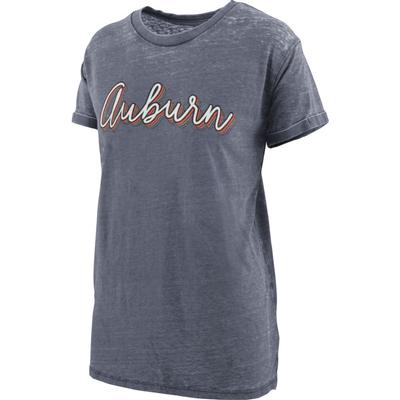 Auburn Women's Pressbox Go Girl Vintage Wash Short Sleeve Tee