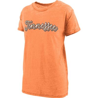 Tennessee Women's Pressbox Go Girl Vintage Wash Short Sleeve Tee