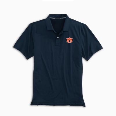 Auburn Men's First Mate Tonal Stripe Polo
