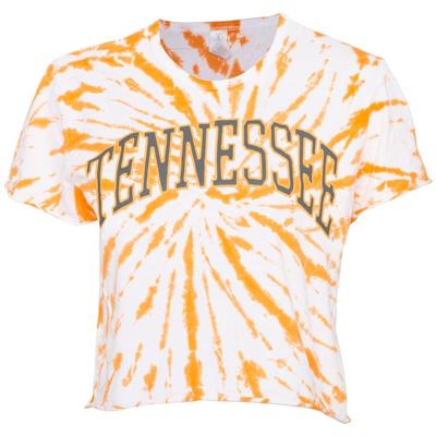 Tennessee Women's Zoozatz Rave Tie Dye Crop Tee