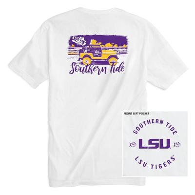 LSU Southern Tide Women's Collegiate Sunset Drive Tee