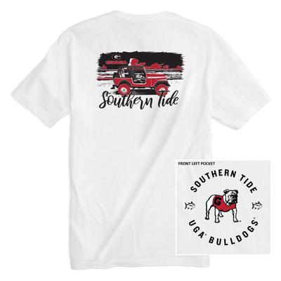 Georgia Southern Tide Women's Collegiate Sunset Drive Tee