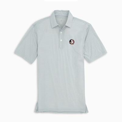 Florida State Southern Tide Men's Brrr Driver Stripe Polo