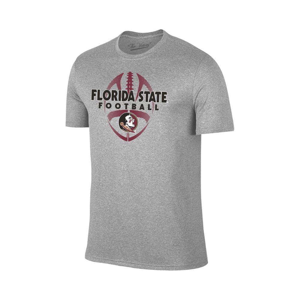 FSU | Florida State Men's Football Vertical Ball Tee | Alumni Hall