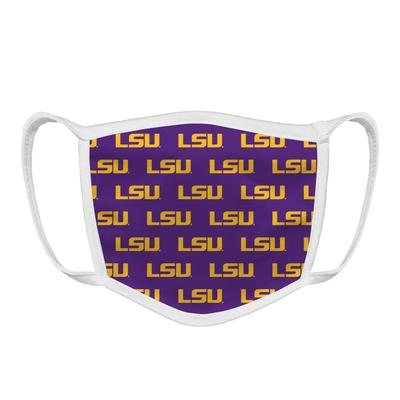 LSU YOUTH Logo Face Mask
