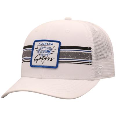 Florida Top of the World Retro Patch Striped Adjustable Mesh Hat