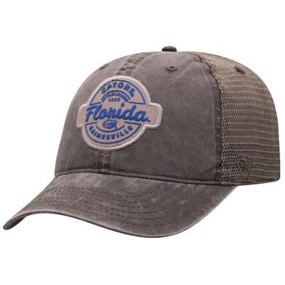 Florida Top of the World Ominous Grey Trucker Hat