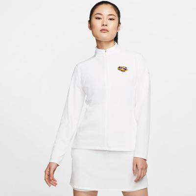 LSU Nike Golf Women's Victory UV Full Zip Tiger Eye Pullover