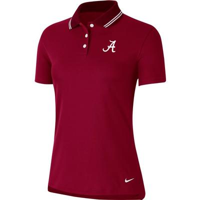 Alabama Nike Golf Women's Victory Solid Script A Polo