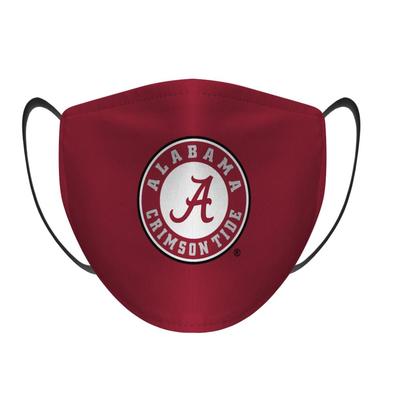 Alabama Rock Em Circle Logo Face Mask