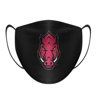 Arkansas Rock Em Logo Face Mask