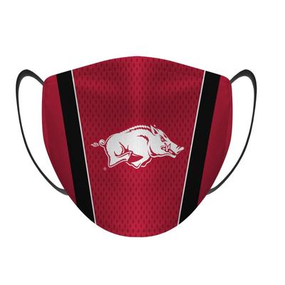 Arkansas Rock Em Jersey Logo Face Mask