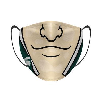 Michigan State Rock Em Maskot Face Mask