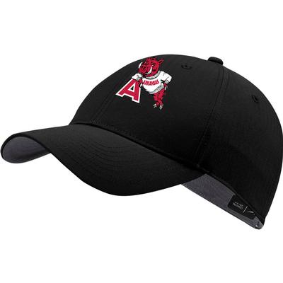 Arkansas Nike Golf Men's Vault L91 Leaning Hog Tech Adjustable Hat