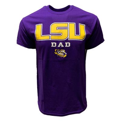 LSU Bayou Apparel Short Sleeve Dad T-Shirt