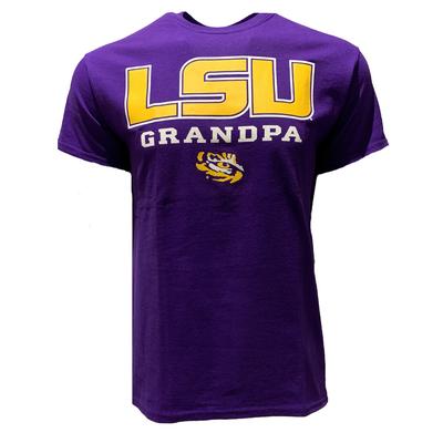 LSU Bayou Apparel Short Sleeve Grandpa T-Shirt