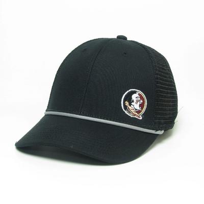 Florida State Legacy Men's Lo-Pro Left Hit Rope Trucker Adjustable Hat