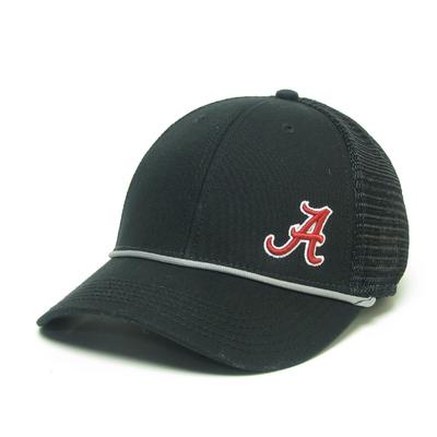 Alabama Legacy Men's Lo-Pro Left Hit Rope Adjustable Trucker Hat