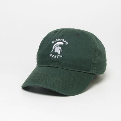 Michigan State Legacy Toddler Arch Spartan Logo Twill Adjustable Hat