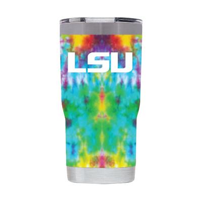 LSU 20 oz LSU Tie Dye Tumbler